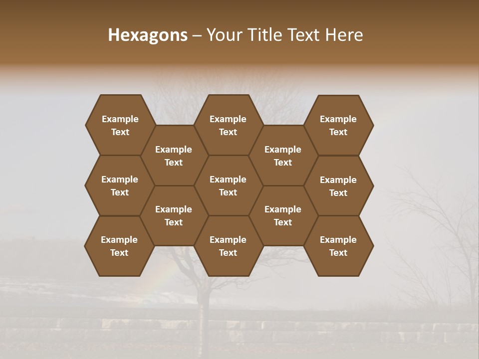 Mist Tree Niagara PowerPoint Template