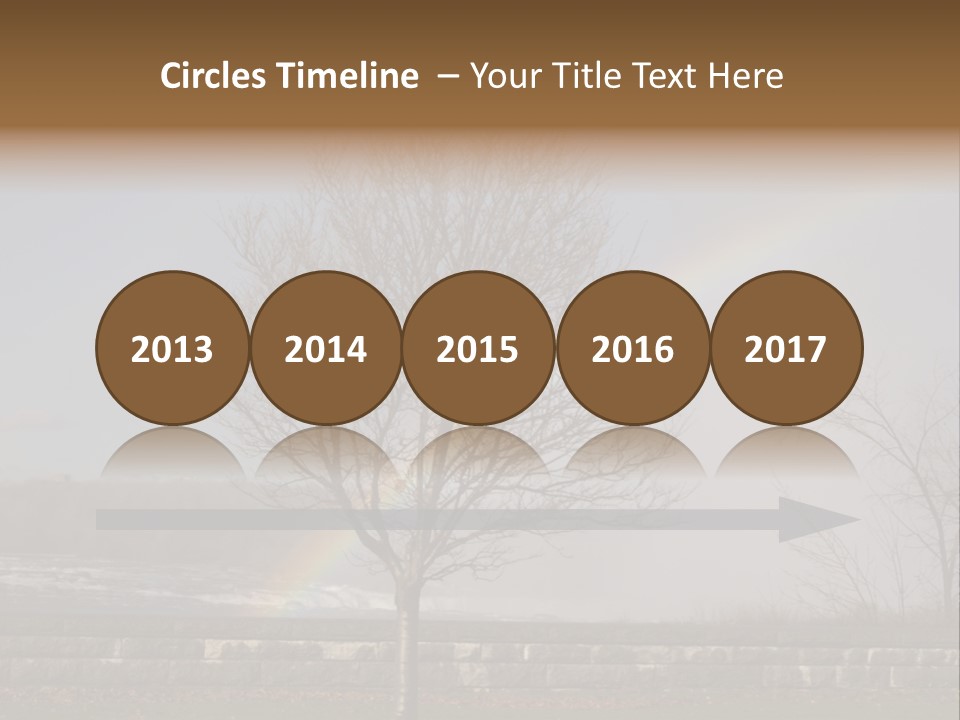 Mist Tree Niagara PowerPoint Template