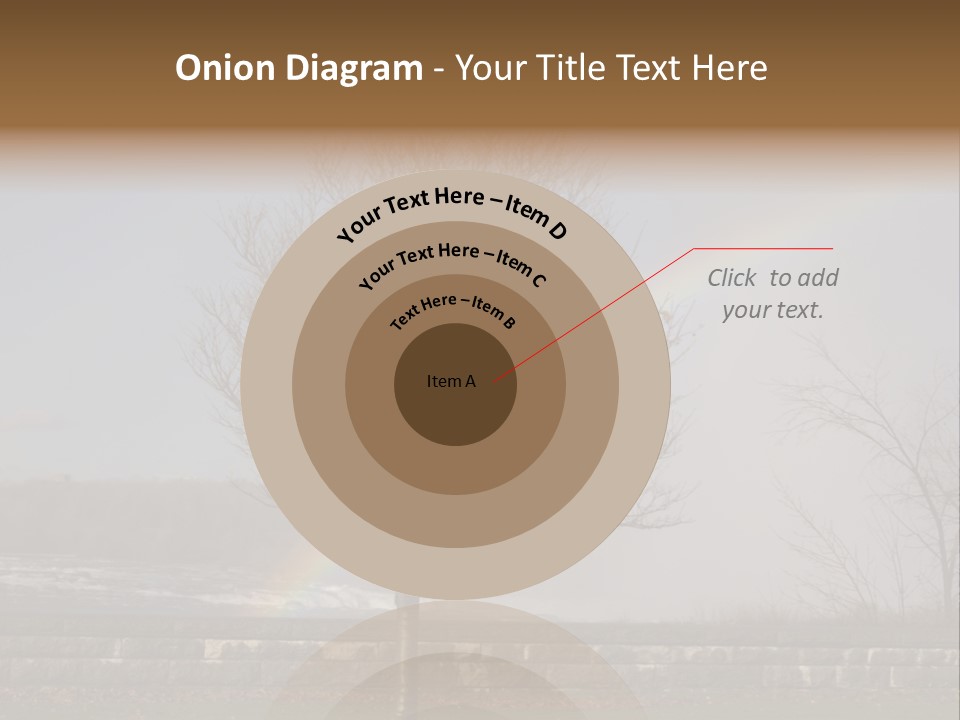 Mist Tree Niagara PowerPoint Template