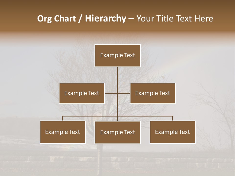 Mist Tree Niagara PowerPoint Template
