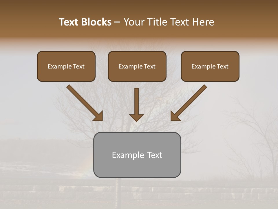 Mist Tree Niagara PowerPoint Template
