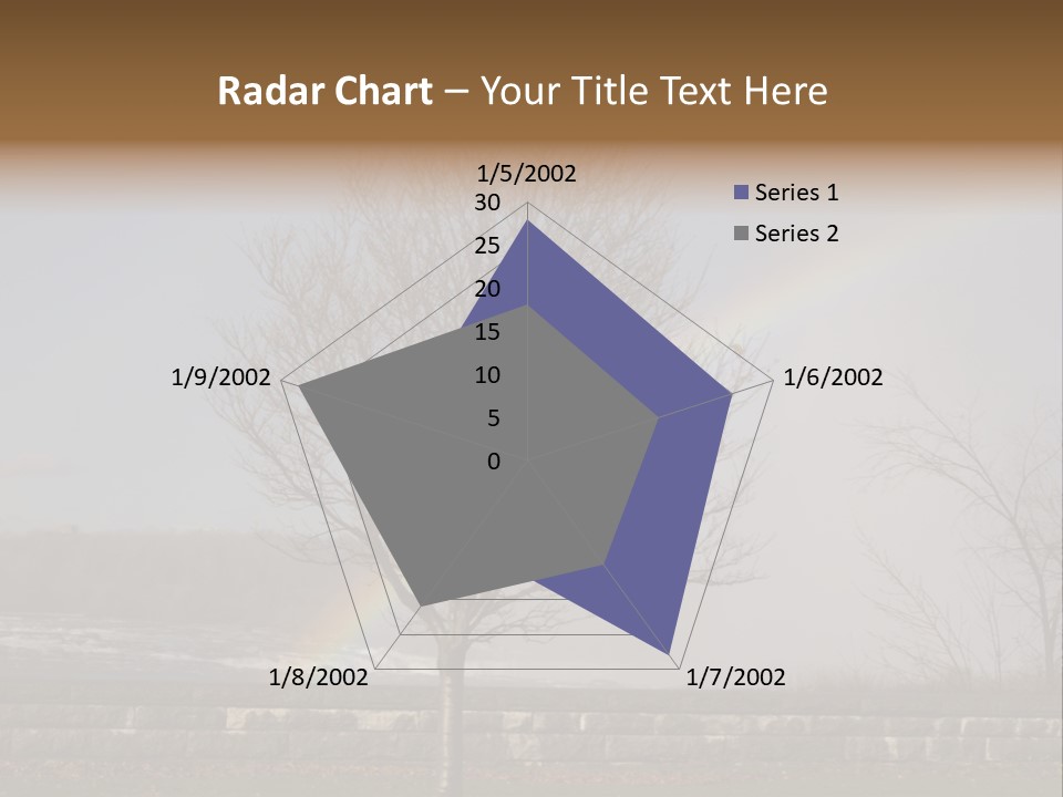 Mist Tree Niagara PowerPoint Template