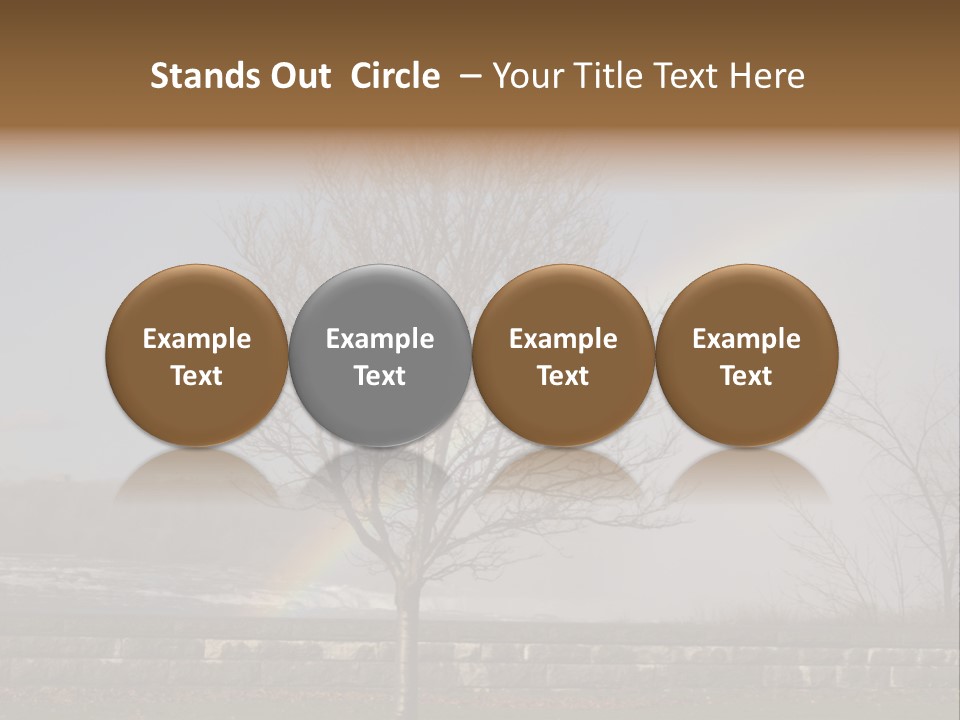 Mist Tree Niagara PowerPoint Template