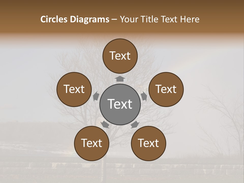 Mist Tree Niagara PowerPoint Template