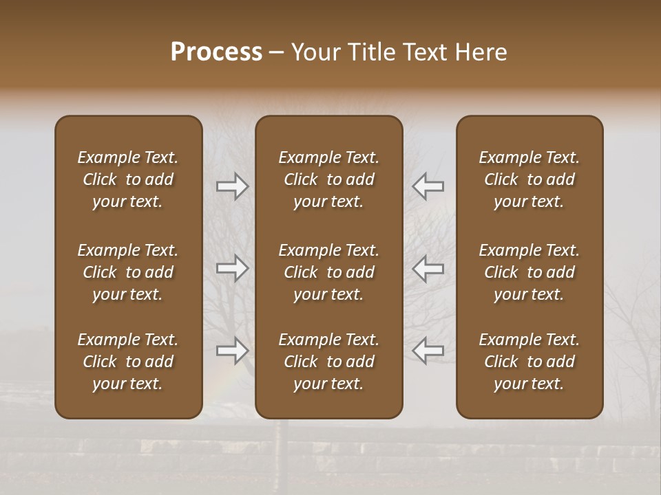 Mist Tree Niagara PowerPoint Template