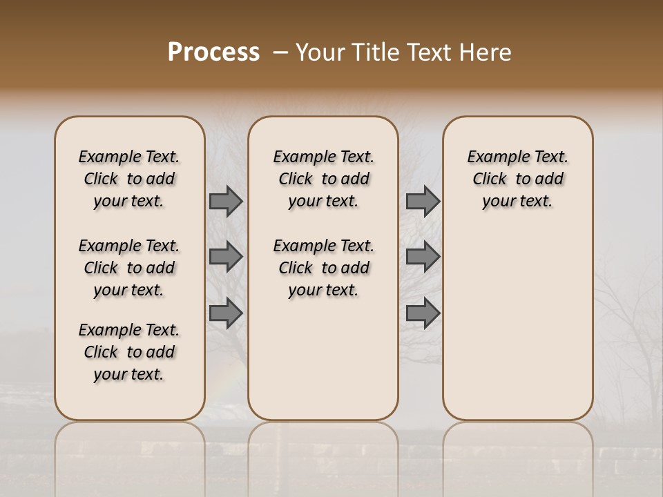 Mist Tree Niagara PowerPoint Template