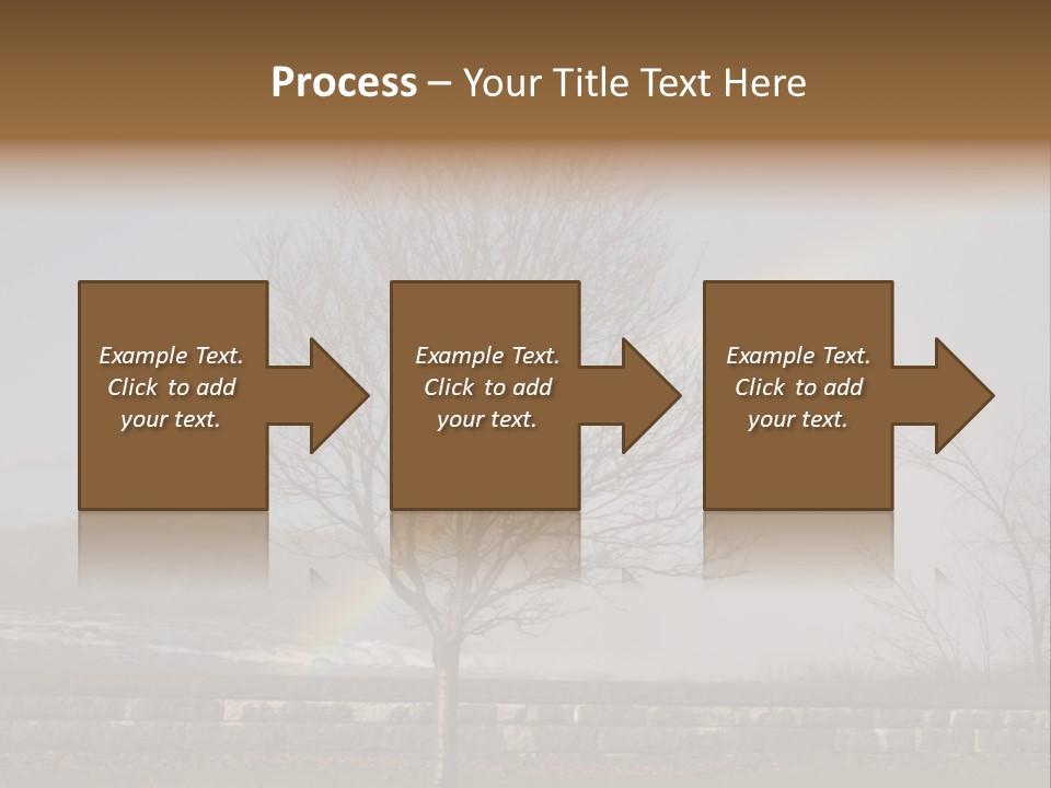 Mist Tree Niagara PowerPoint Template
