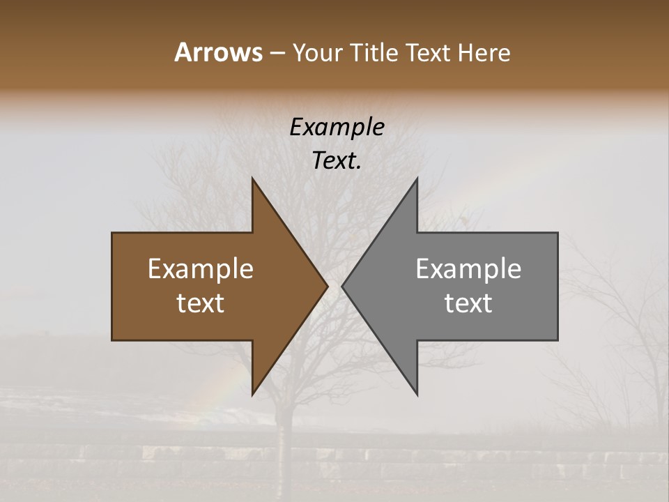 Mist Tree Niagara PowerPoint Template