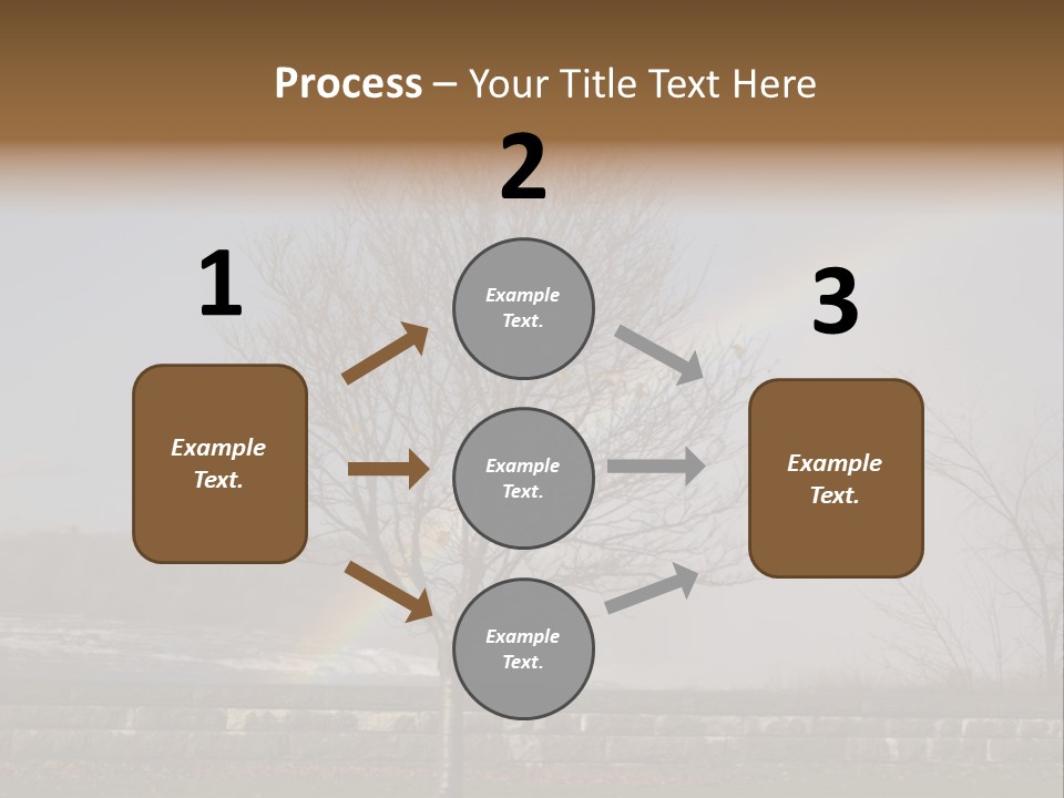 Mist Tree Niagara PowerPoint Template