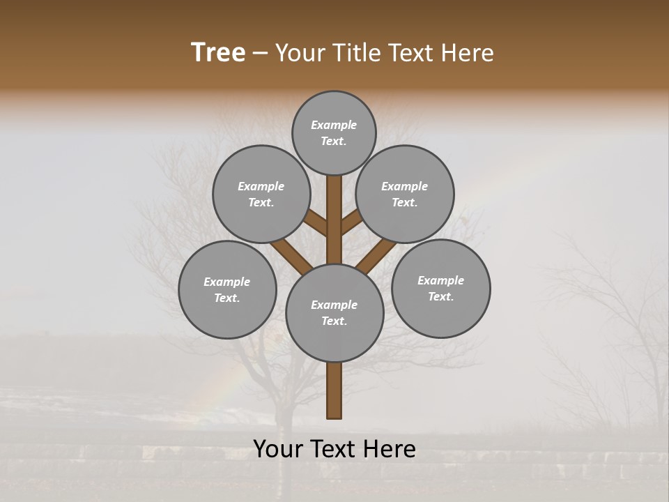 Mist Tree Niagara PowerPoint Template