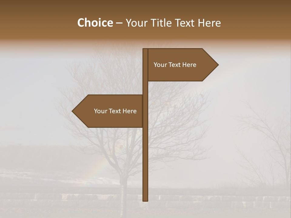 Mist Tree Niagara PowerPoint Template