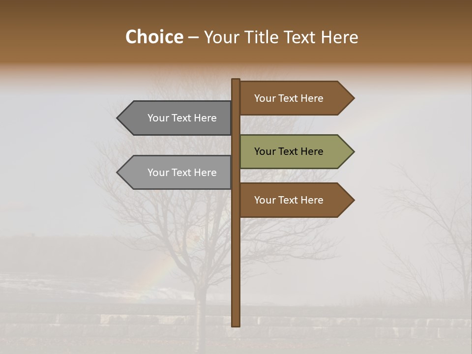 Mist Tree Niagara PowerPoint Template