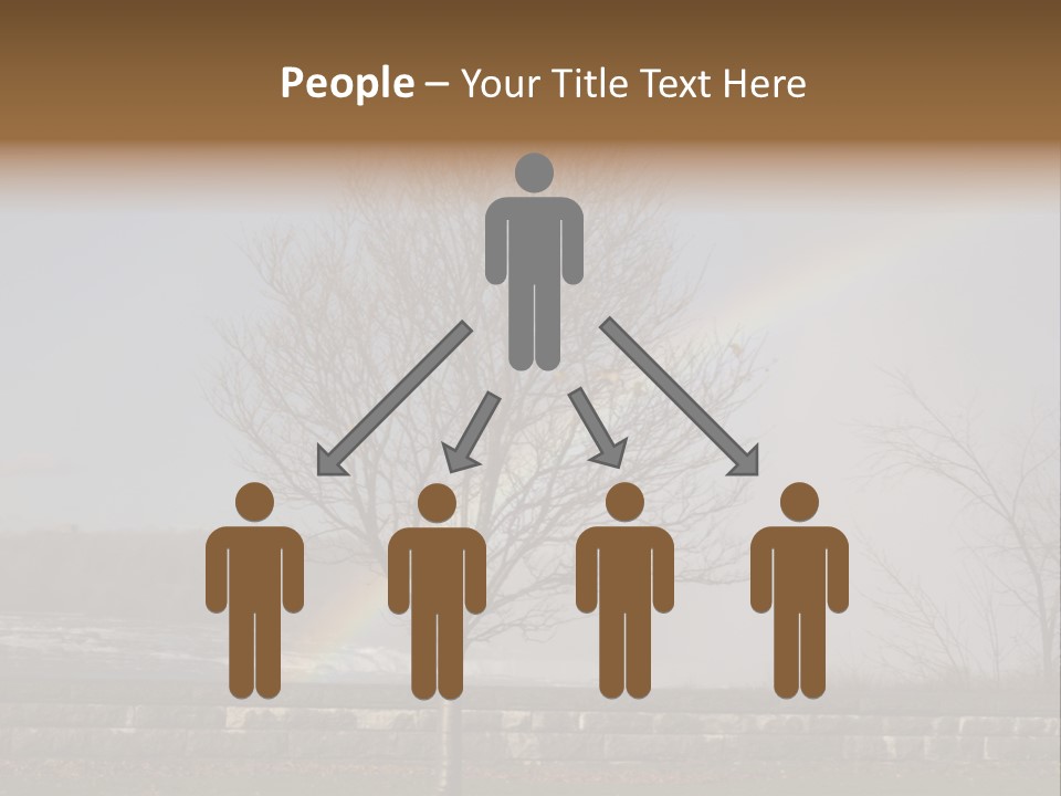 Mist Tree Niagara PowerPoint Template