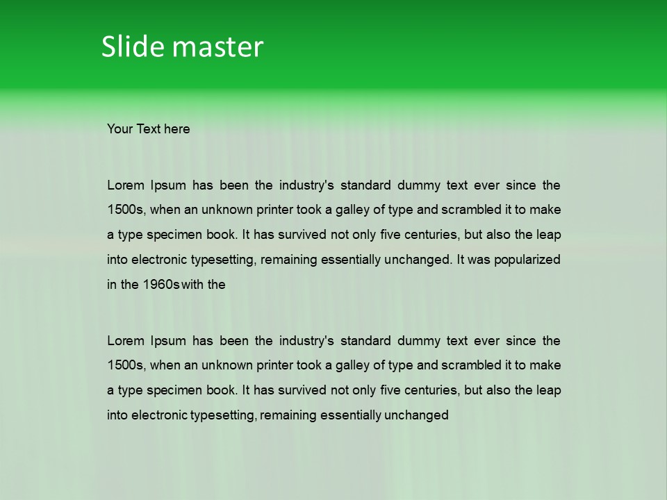 Company Writing Together PowerPoint Template