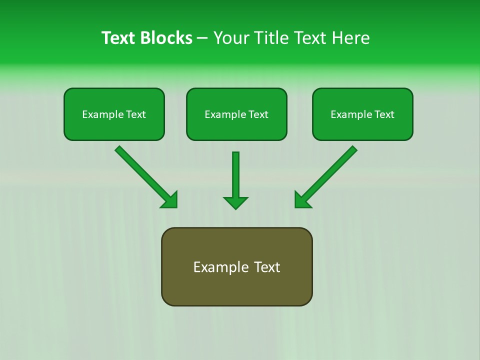 Company Writing Together PowerPoint Template
