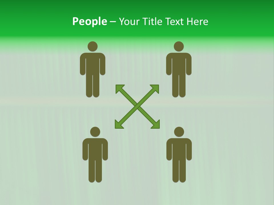 Company Writing Together PowerPoint Template