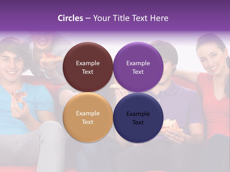 Teen Couch Remote PowerPoint Template