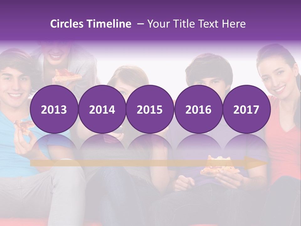 Teen Couch Remote PowerPoint Template