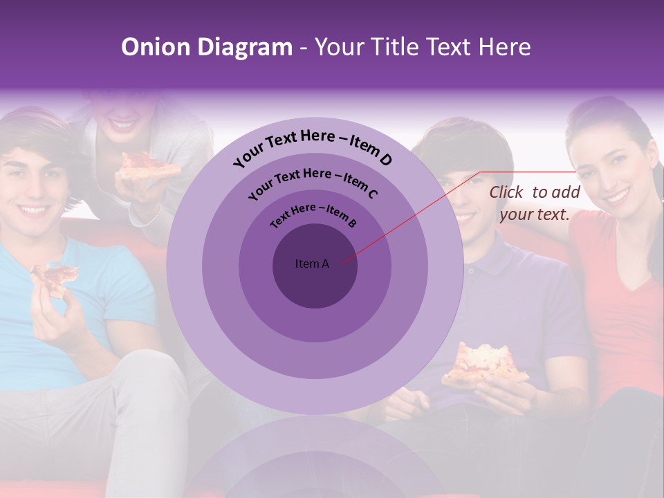 Teen Couch Remote PowerPoint Template