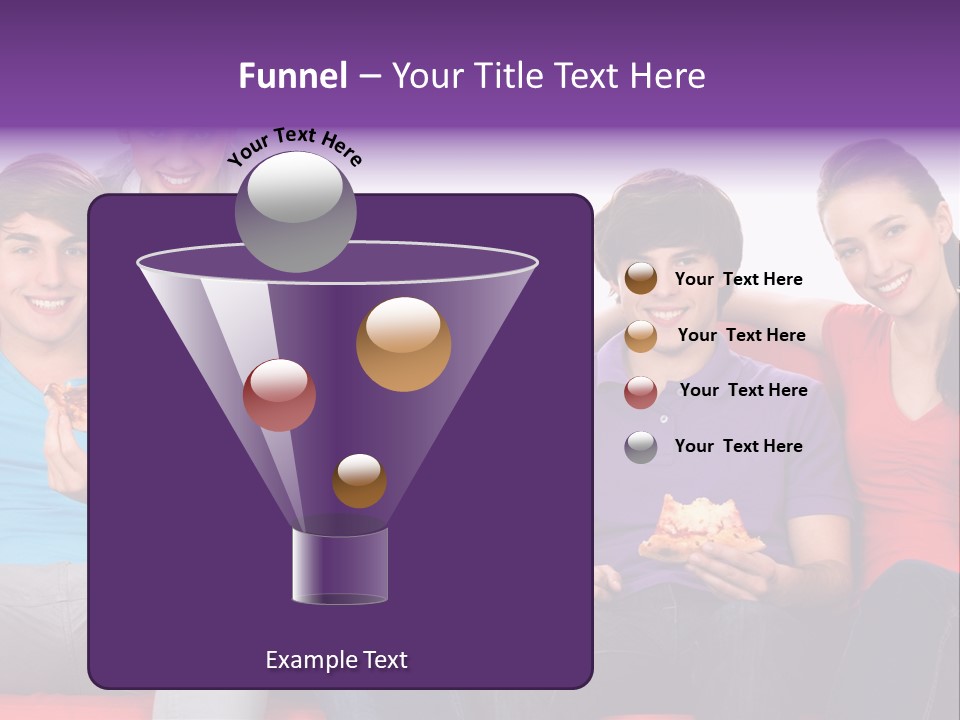 Teen Couch Remote PowerPoint Template