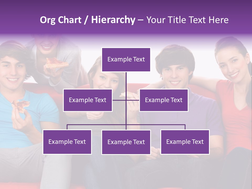 Teen Couch Remote PowerPoint Template
