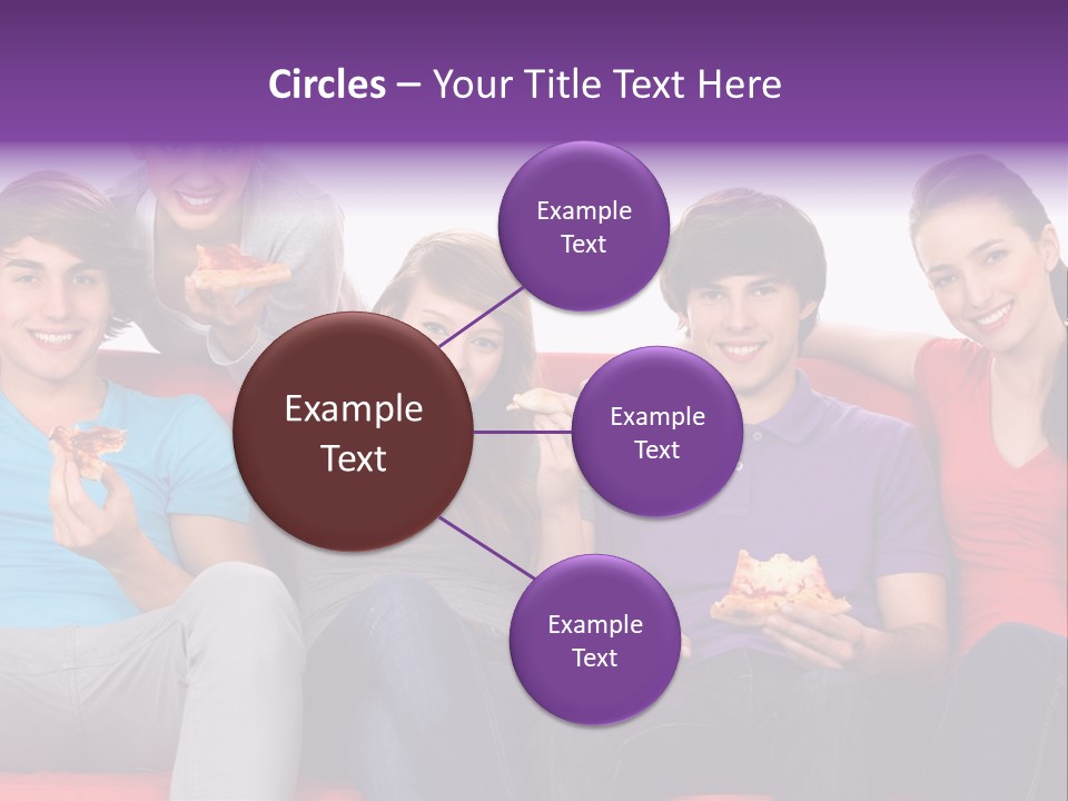 Teen Couch Remote PowerPoint Template