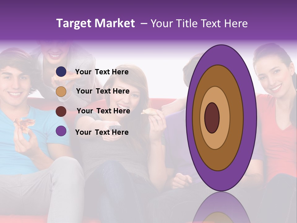 Teen Couch Remote PowerPoint Template
