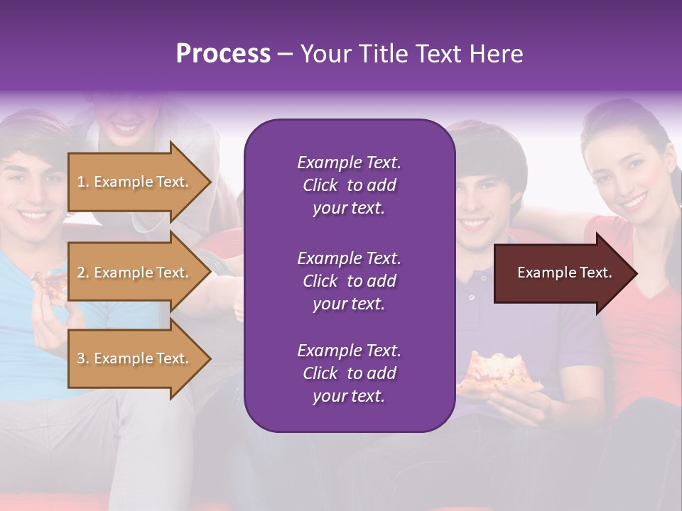 Teen Couch Remote PowerPoint Template