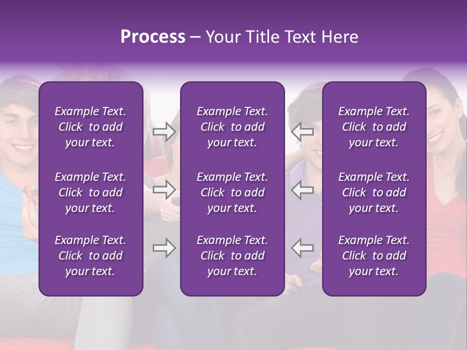 Teen Couch Remote PowerPoint Template