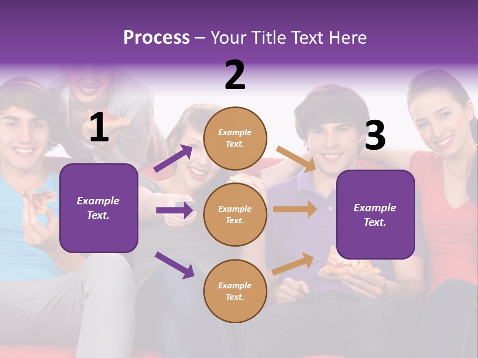 Teen Couch Remote PowerPoint Template