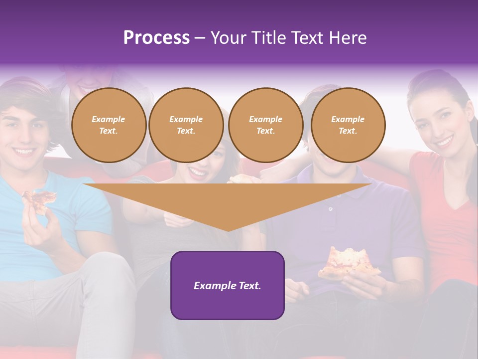 Teen Couch Remote PowerPoint Template