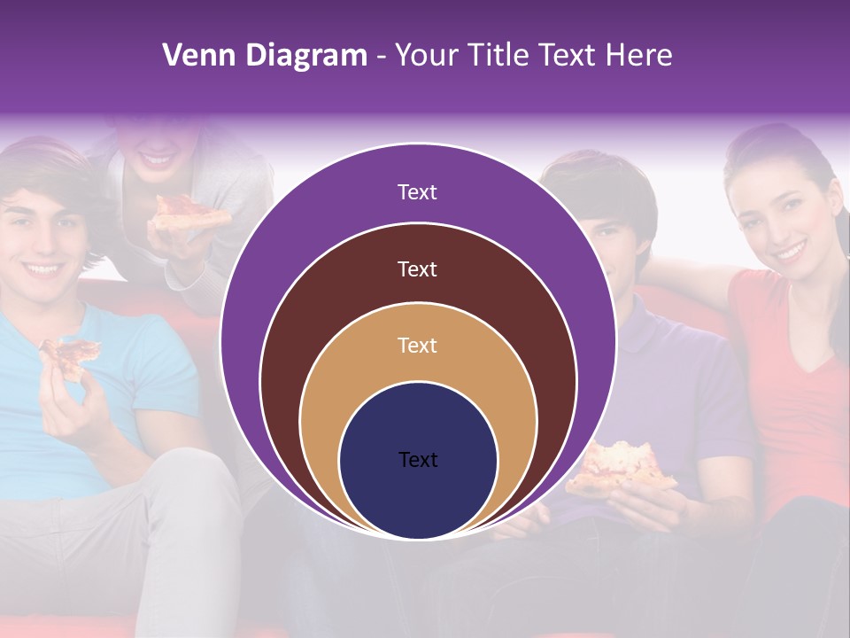 Teen Couch Remote PowerPoint Template