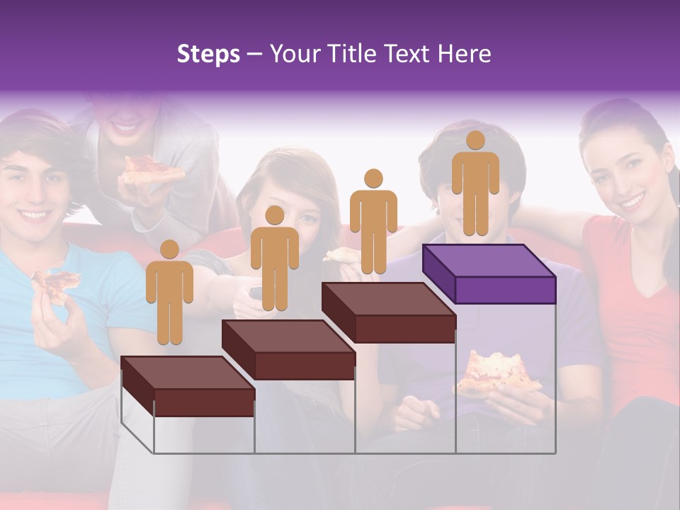 Teen Couch Remote PowerPoint Template