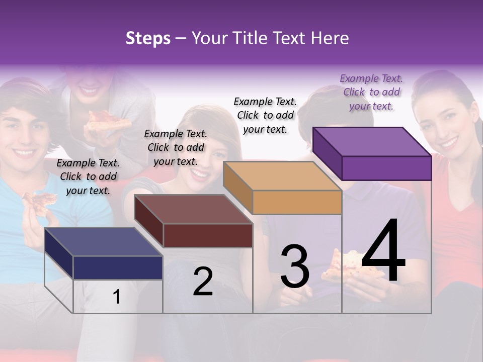 Teen Couch Remote PowerPoint Template