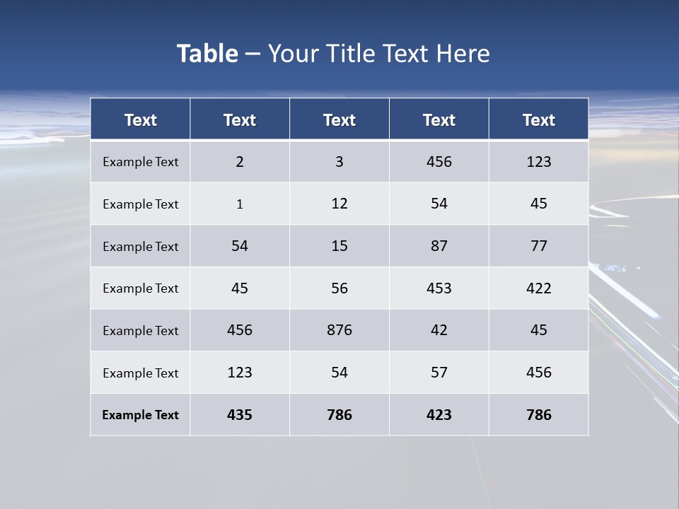 Abstract Velocity Speedometer PowerPoint Template