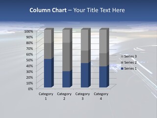 Abstract Velocity Speedometer PowerPoint Template