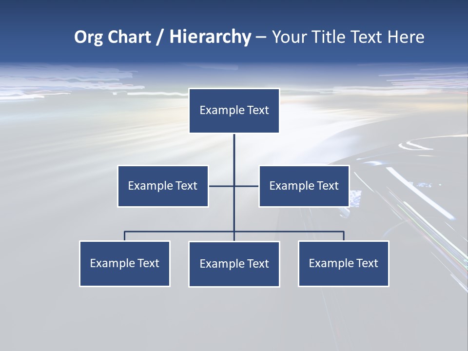 Abstract Velocity Speedometer PowerPoint Template