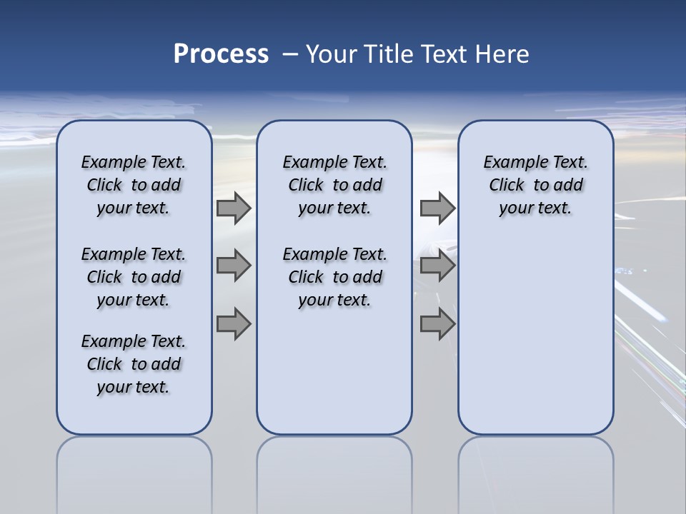 Abstract Velocity Speedometer PowerPoint Template