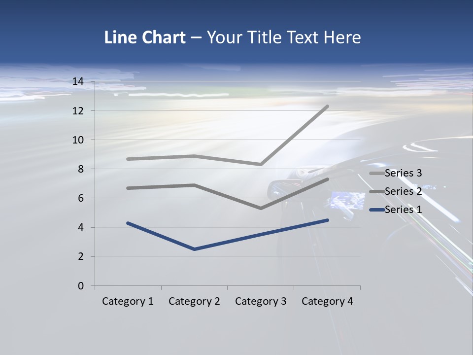 Abstract Velocity Speedometer PowerPoint Template