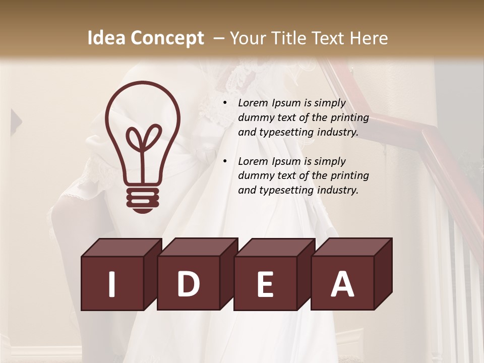 Flirt Alone Beautiful PowerPoint Template