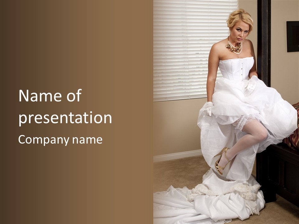 Sensual Alone Full PowerPoint Template