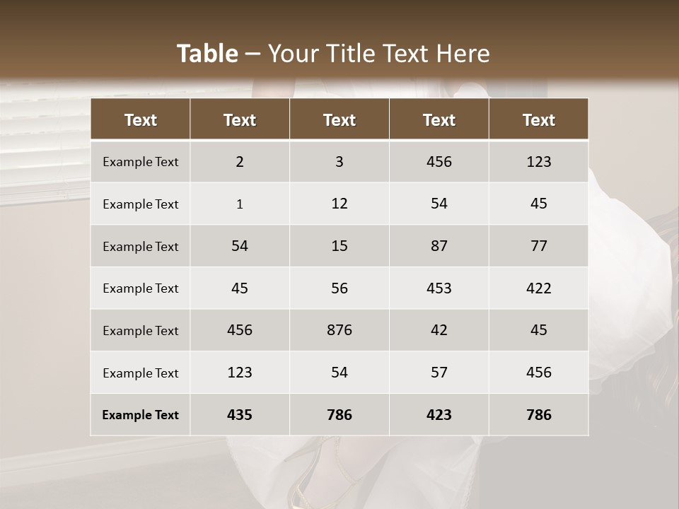 Sensual Alone Full PowerPoint Template