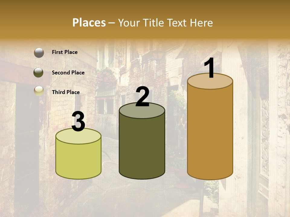 Artwork View Landmark PowerPoint Template