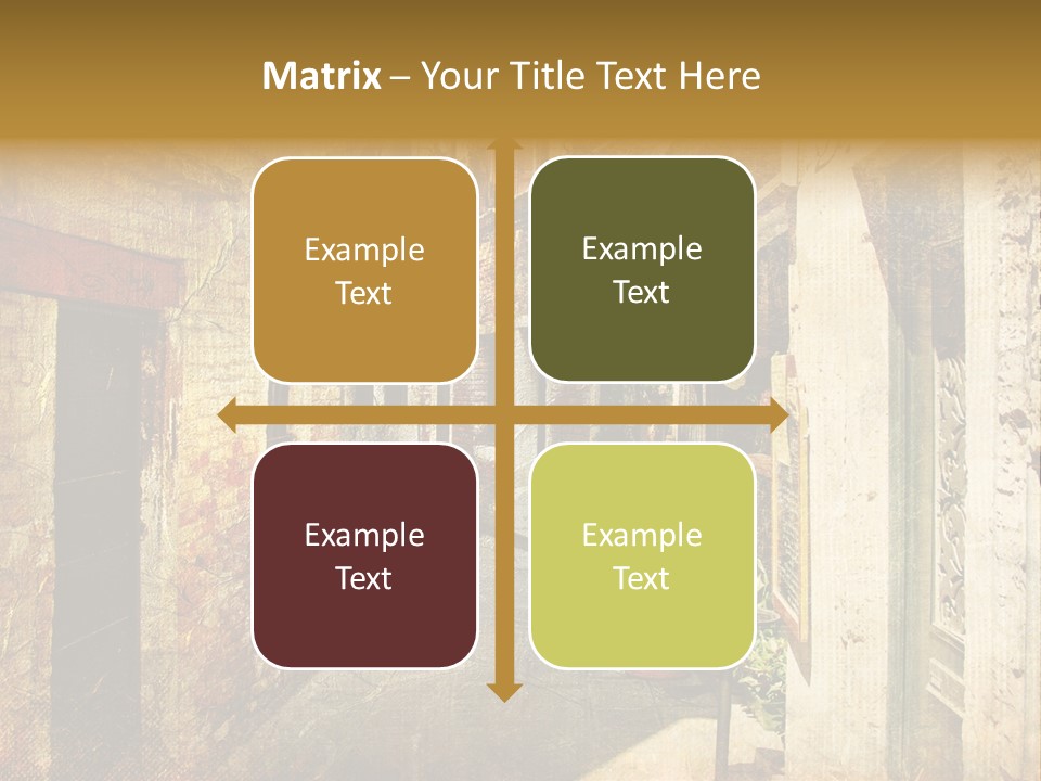 Artwork View Landmark PowerPoint Template