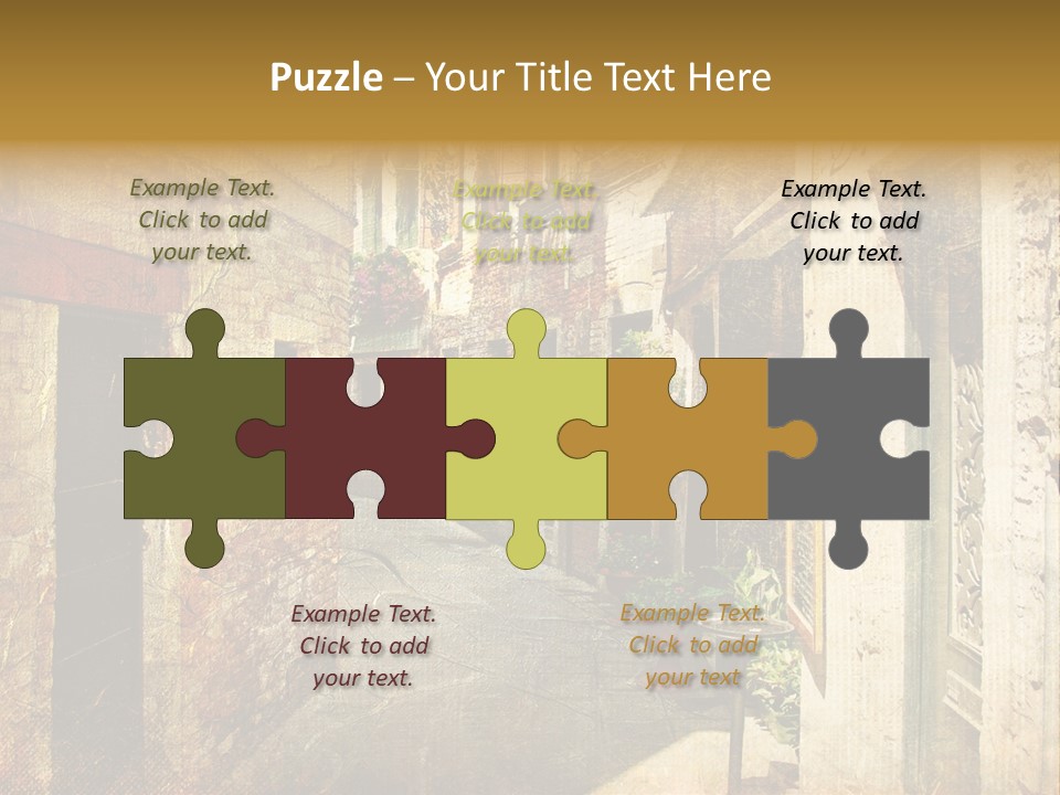 Artwork View Landmark PowerPoint Template