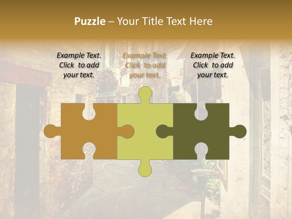 Artwork View Landmark PowerPoint Template