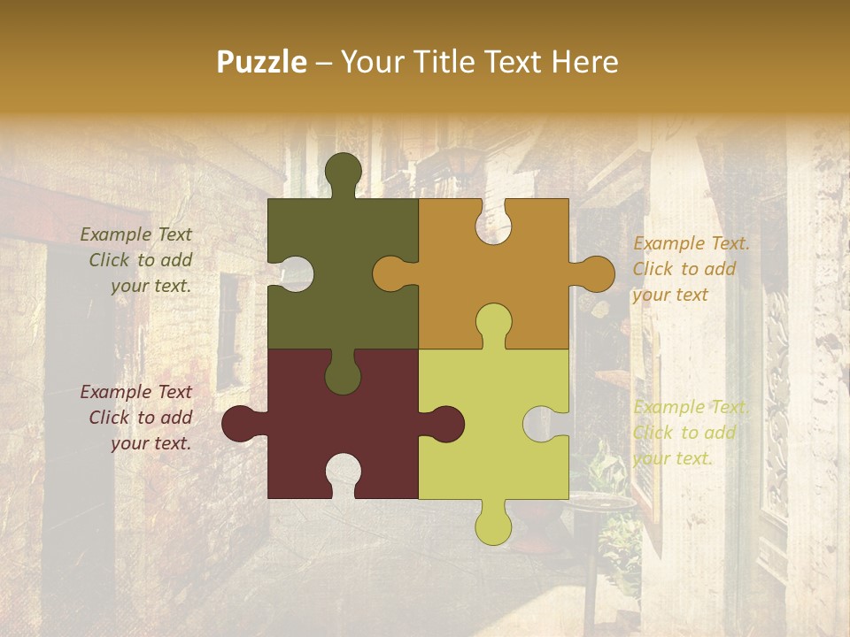 Artwork View Landmark PowerPoint Template