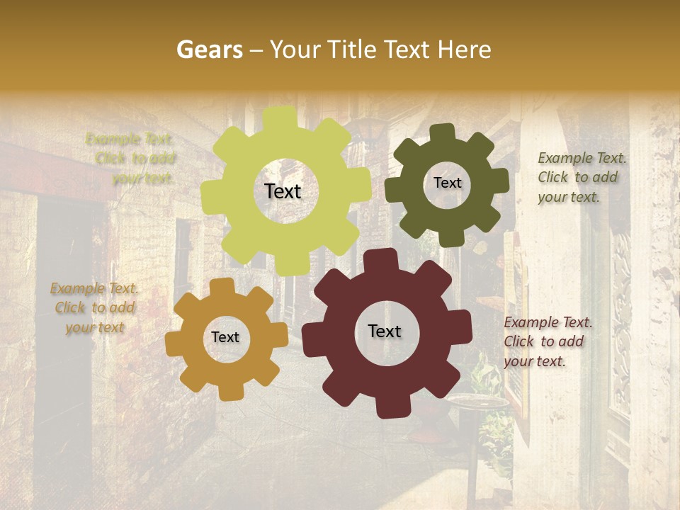 Artwork View Landmark PowerPoint Template