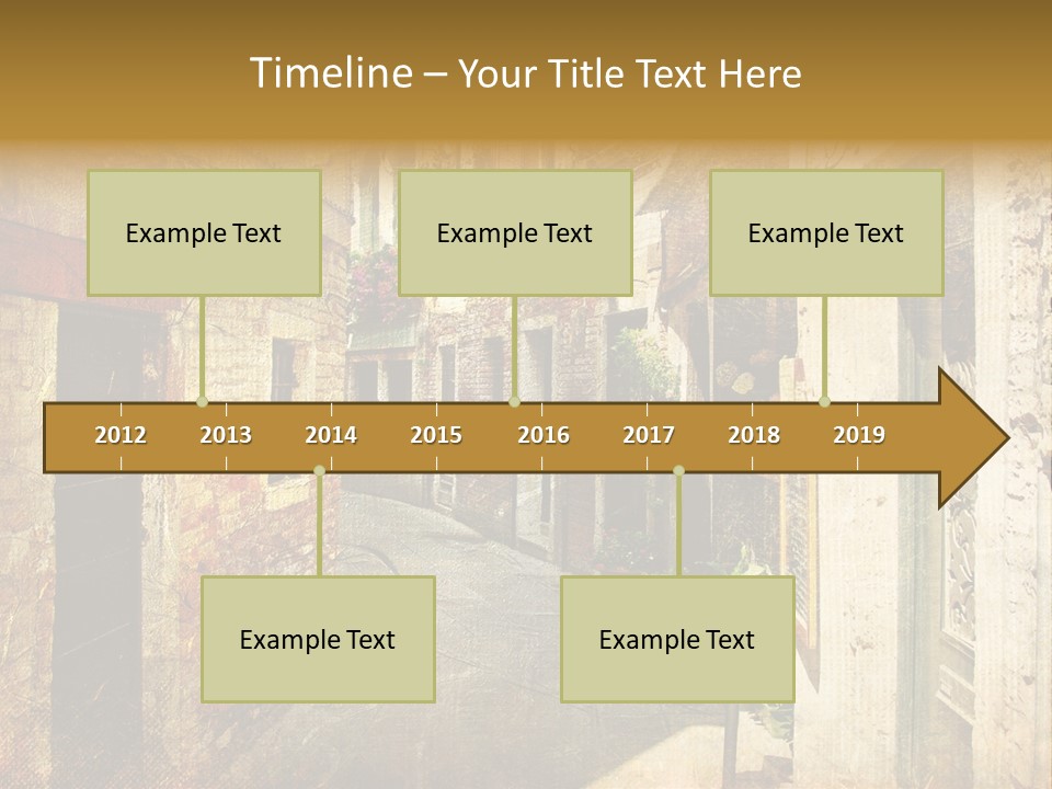 Artwork View Landmark PowerPoint Template