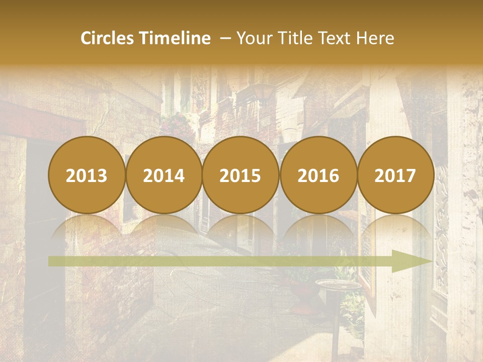 Artwork View Landmark PowerPoint Template